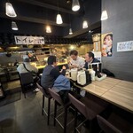 らーめん絆 - 店内の様子です