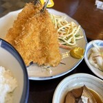 漁師料理 かなや - アジフライ！