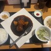 長楽 - 黒酢豚定食 ライス大盛