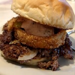 DOUBLE THREE DINER - オニオンシュプリームスマッシュ＠1540円