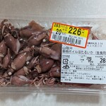 スーパーアルプス - 料理写真:山陰沖新物ボイルほたるいか(20%引95g226円)