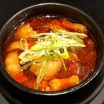 ホルモン純豆腐