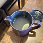 そば遊歩 - そば湯
