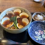 そば遊歩 - 蛤そば 十割