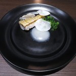 ルエ ヴェル ロール - 甘鯛鱗焼き　カブのすり流し