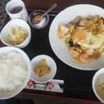 文華楼 - 八宝菜定食￥８５０也