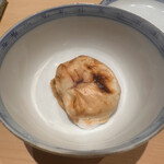 鮨 いわ貴 - フグ白子オンうにのリゾット