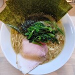 豚骨醤油 ラーメンつる家 - ラーメン並+のり増し