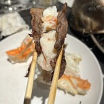 海鮮自助餐廳 銀座八芳 - 肉卷塔拉巴蟹