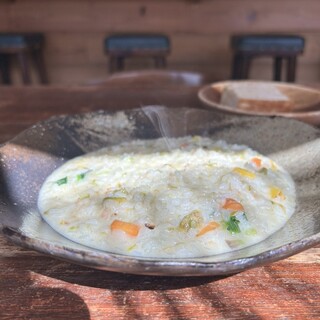 Güsk - 料理写真:ふきのとうと山椒のリゾット