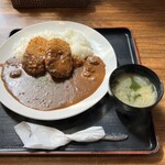 味の里 珍満 - コロッケカレー