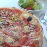 ピッツァ・エクスプレス - ジャルディネーラ、野菜のピザです。