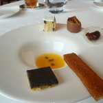 ピエール・ガニェール - ピエール・ガニェール特製デザート１(正式名称は不明)。