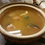 割烹 やました - 鰤しゃぶ  味噌仕立て