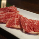 焼肉スエヒロ館 - 料理写真:黒毛和牛上カルビ 塩アップ