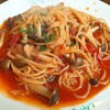 オステリア・デラカーサ - トマトソースのきのこのパスタ【Feb.2026】