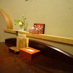 梅の花 - 個室の飾り