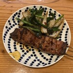 かつきり - レバニラ串