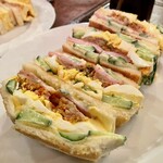 珈琲館 ロックヴィラ - キムチサンド