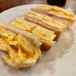 珈琲館 ロックヴィラ - 玉子サンド