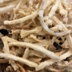 ゆう助うどん - ごぼう天アップです。