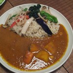 円町リバーブ - 野菜カレー（大盛り）