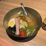 肉匠迎賓館 天理店 - 冷麺ハーフ