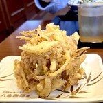 丸亀製麺 - かき揚げ