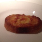 コート ドール - アミューズ　桜海老のトースト