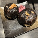 349032189 - 岩のりおにぎり（鮭、筋子）
