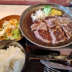 とろけるハンバーグ 福よし - 