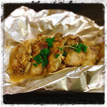 十八番 - 牡蠣とキノコのバター焼き