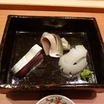 割烹・蕎麦 波と風 - 刺身