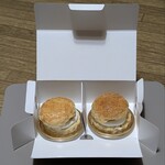 ロンドン ベイク ギャラリー - スコーンサンドイッチ（マーマレード）