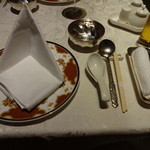 筑紫樓 - テーブルセット