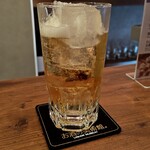 お酒の美術館 - ドリンク写真:神田西口ソーダ割:500円