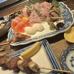 小川の魚 - 