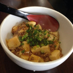 翠陽 - セットのミニ麻婆豆腐丼〜(^o、^)/¥220円UP