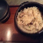 八十八夜 - 
            きのこの味噌バター炊き込みご飯