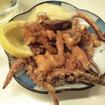 元祖立ち飲み屋 - 20150205　ゲソ揚げ180円