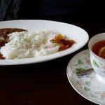 イワジン喫茶室 - すじ肉カレー｡ドリンク類も美味しい｡