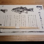 のどぐろ専門 銀座 中俣 - 