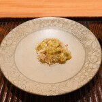 料理屋 みや﨑 - 胴身の蟹味噌和え
