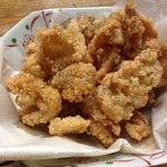 鉄板 好味 - 鶏皮ぱりぱり揚げ