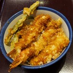 天丼てんや - 料理写真:海老とイカの上天丼