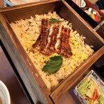 日本料理 松江 和らく - うなぎせいろめし♫