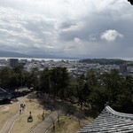 桂月堂 - 天守からの眺め♫