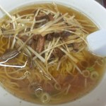 味一番 - 「ネギラーメン(650円)」[平成27年２月８日(日)撮影]