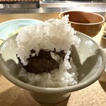 挽肉と米 - ハンバーグ（鬼おろし）