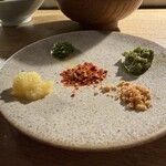 挽肉と米 - 薬味